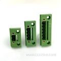 hot sell 5.08mm pitch plug-in type through wall terminal block socket